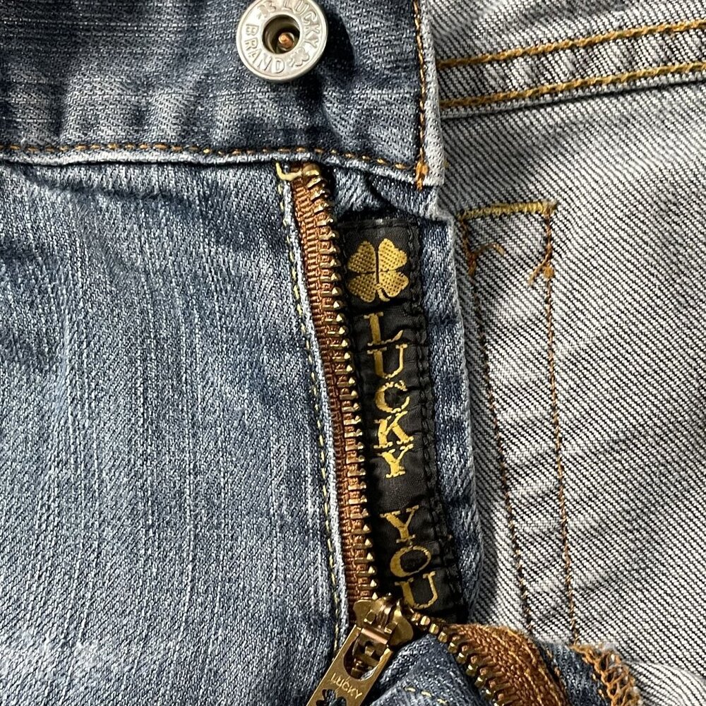 VTG Lucky Brand Jeans Womens 10 Sweet N Low Gene Montesano Made in USA - Picture 10 of 12